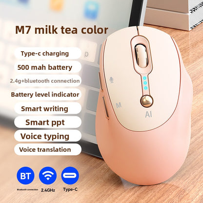 AI Voice Translation Wireless Mouse