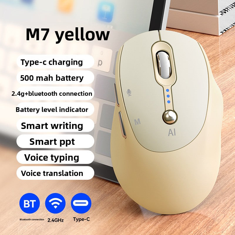 AI Voice Translation Wireless Mouse