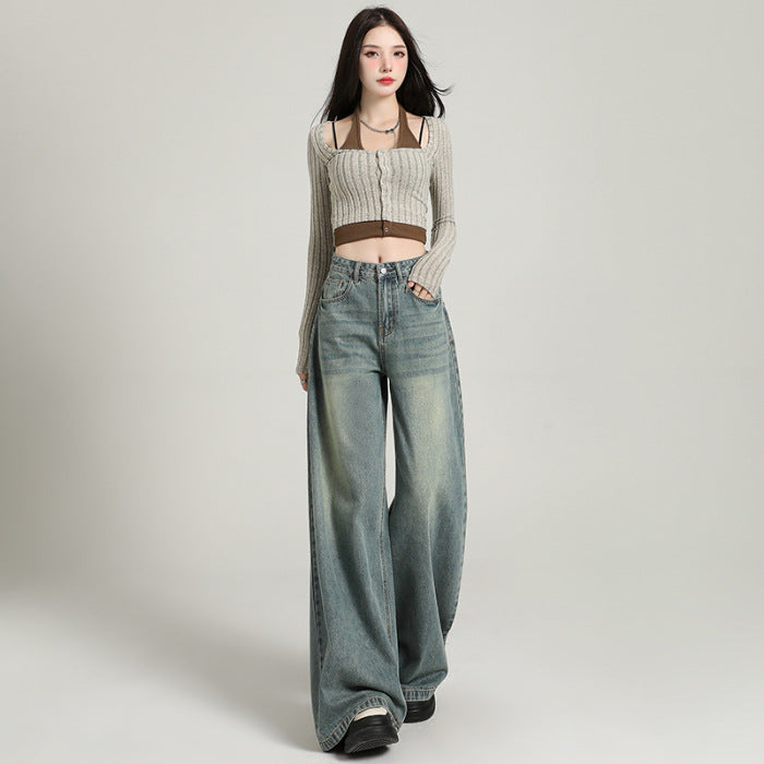 Vintage Wide-Leg Jeans