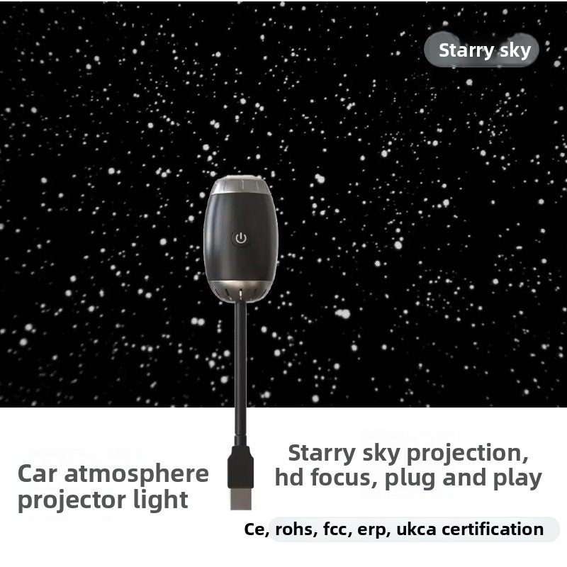Star Projector Light with Galaxy Effect