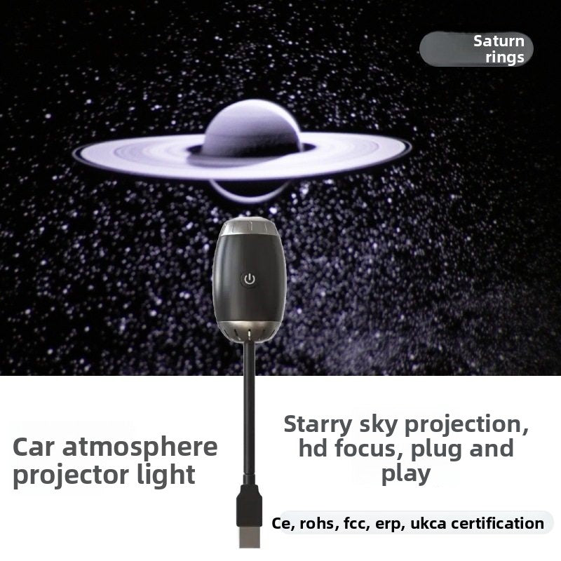 Star Projector Light with Galaxy Effect