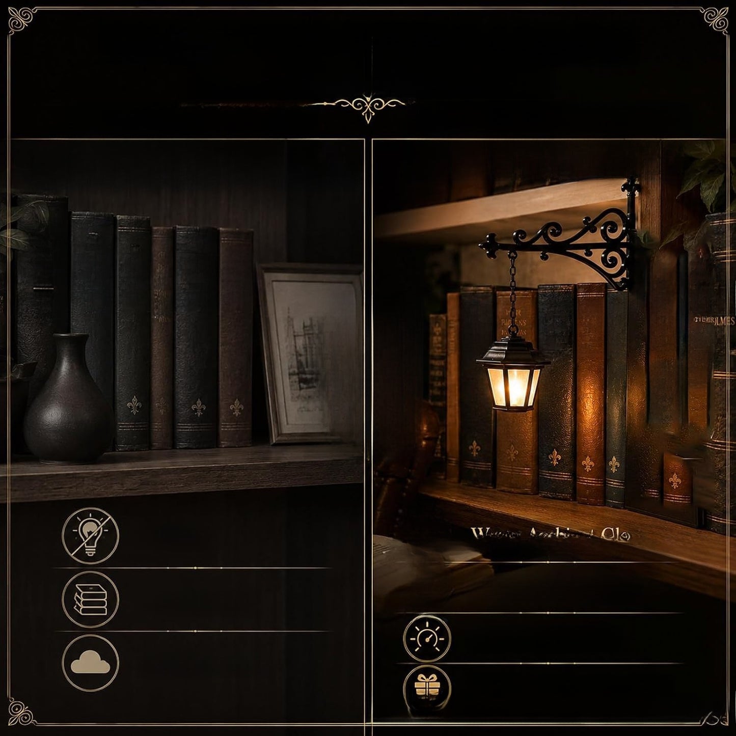 Lighting Bookcase Lighting Fixtures Ornaments