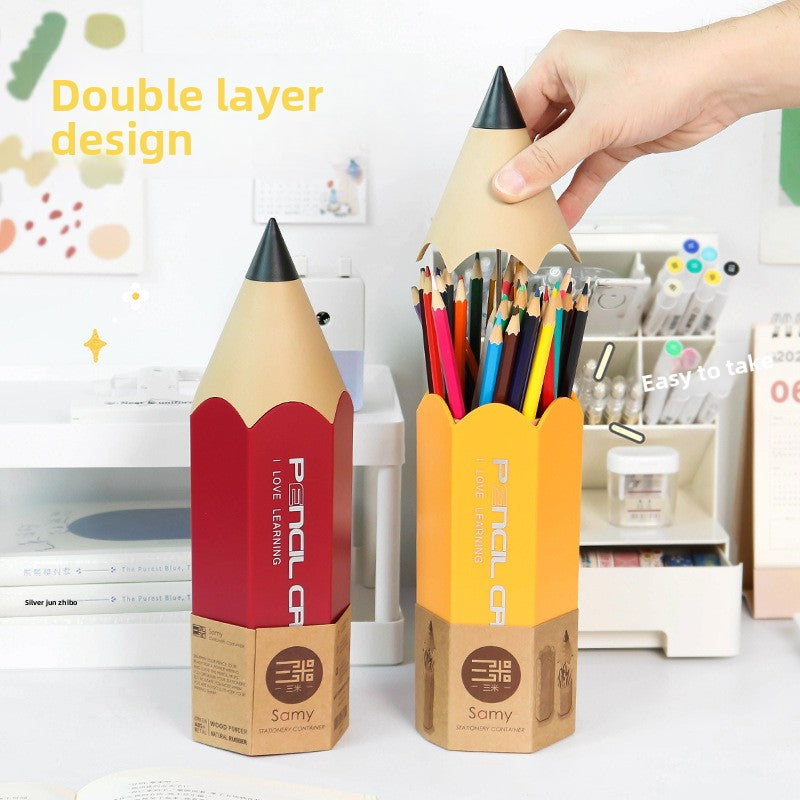 Giftoo Pencil Shaped Desktop Organizer