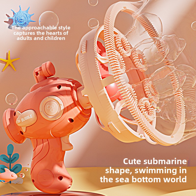 Handheld Electric Bubble Machine for Children
