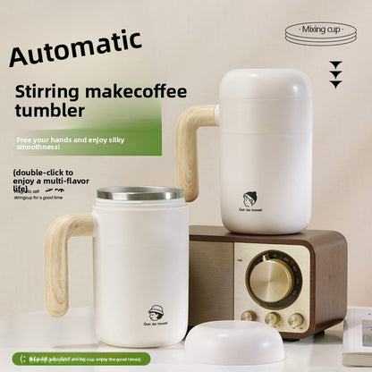 Automatic Magnetic Stirring Cup with Wireless Charging