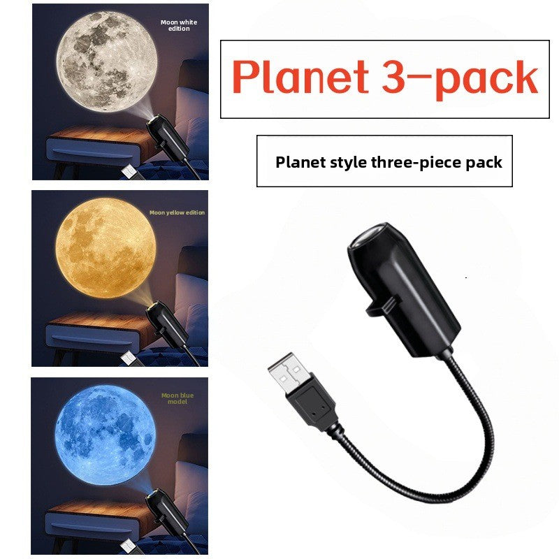Star Projector Light with Galaxy Effect