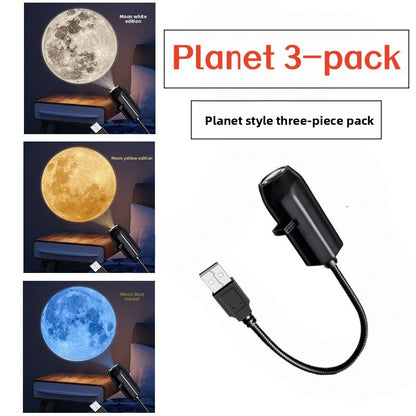 Star Projector Light with Galaxy Effect