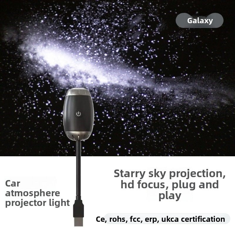 Star Projector Light with Galaxy Effect