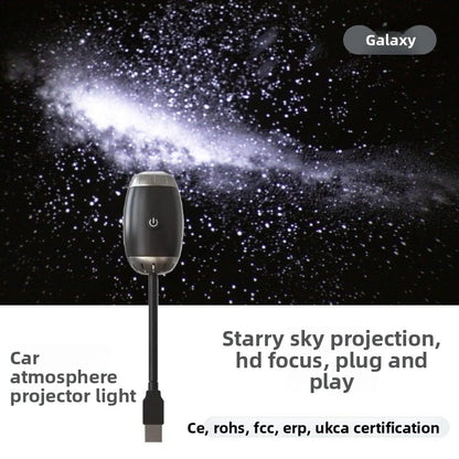Star Projector Light with Galaxy Effect