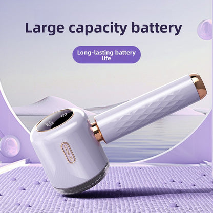 Rechargeable Fabric Shaver with Digital Display