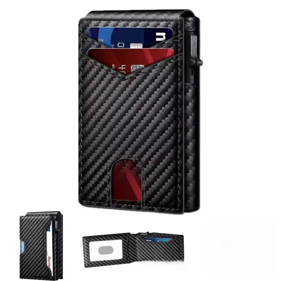 Aluminum Alloy Flip Card Holder