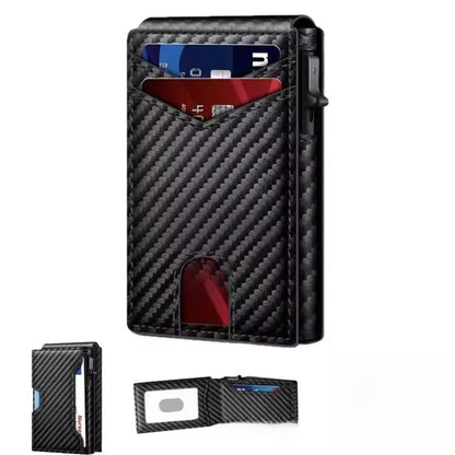 Aluminum Alloy Flip Card Holder