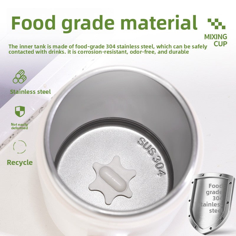 Automatic Magnetic Stirring Cup with Wireless Charging