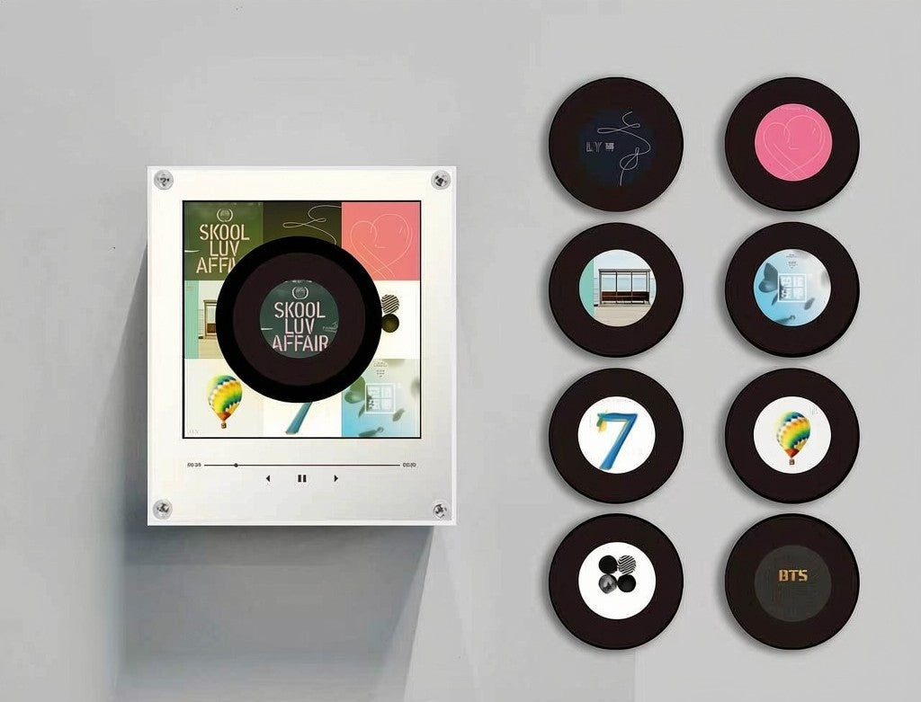 Customizable NFC Refrigerator Night Light with Music Player