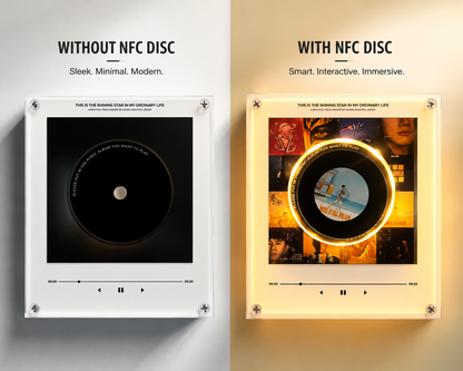 Customizable NFC Refrigerator Night Light with Music Player