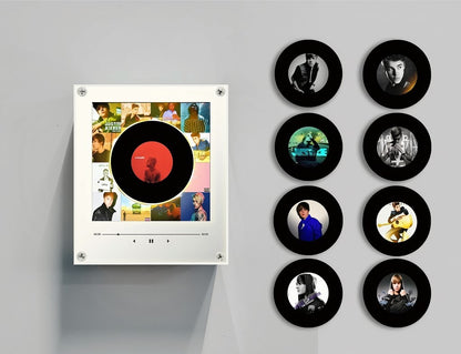 Customizable NFC Refrigerator Night Light with Music Player