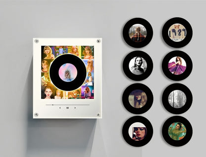 Customizable NFC Refrigerator Night Light with Music Player