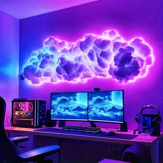 Voice Control Cloud RGB Lamp