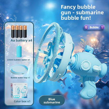 Handheld Electric Bubble Machine for Children