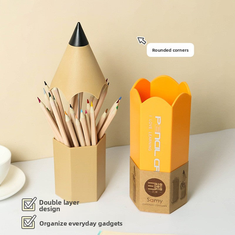 Giftoo Pencil Shaped Desktop Organizer