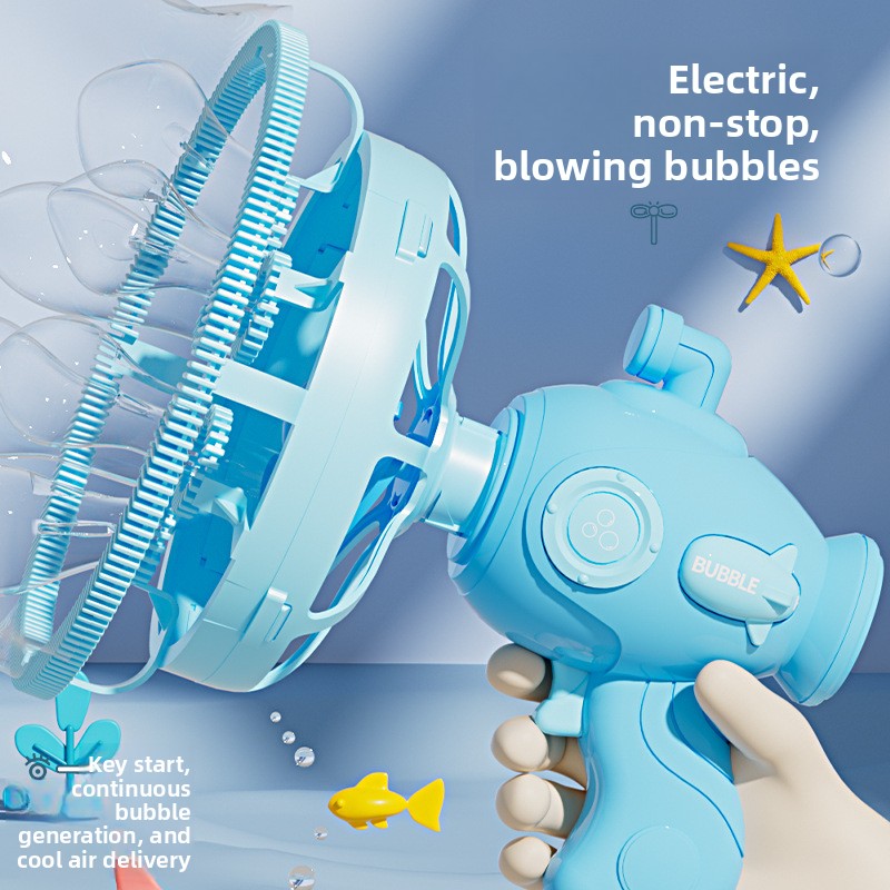 Handheld Electric Bubble Machine for Children