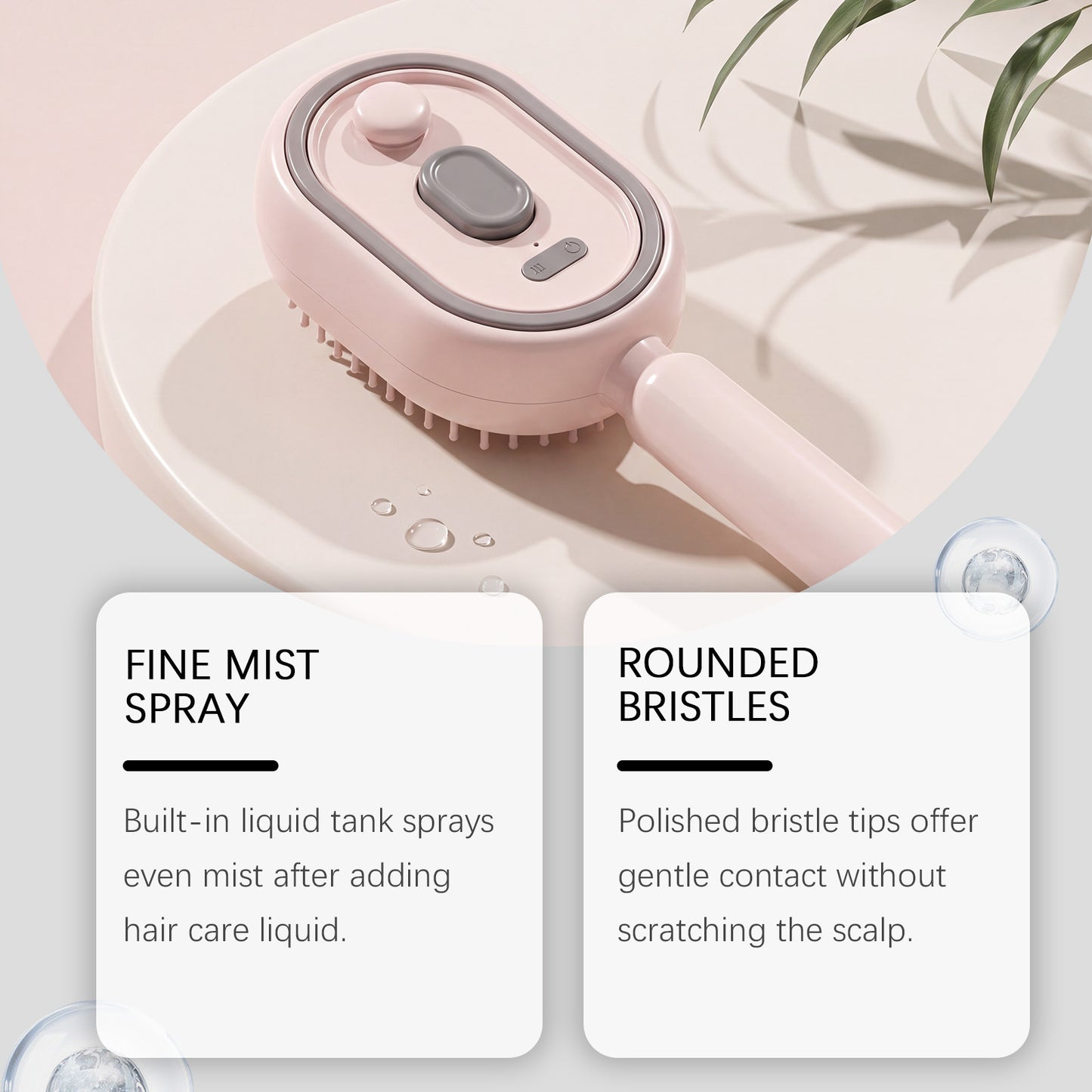 Electric Spray Airbag Massage Comb