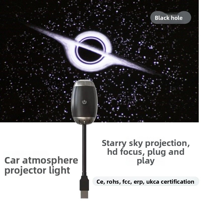 Star Projector Light with Galaxy Effect