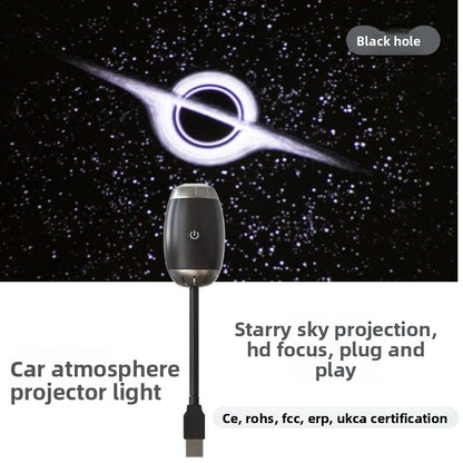 Star Projector Light with Galaxy Effect