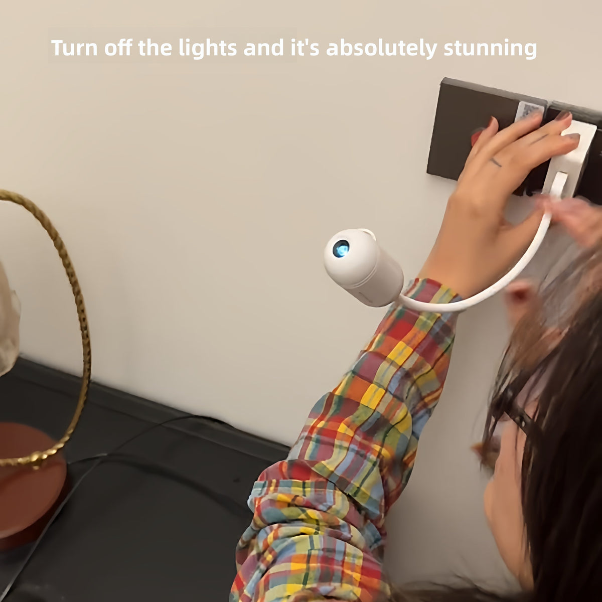Star Projector Light with Galaxy Effect