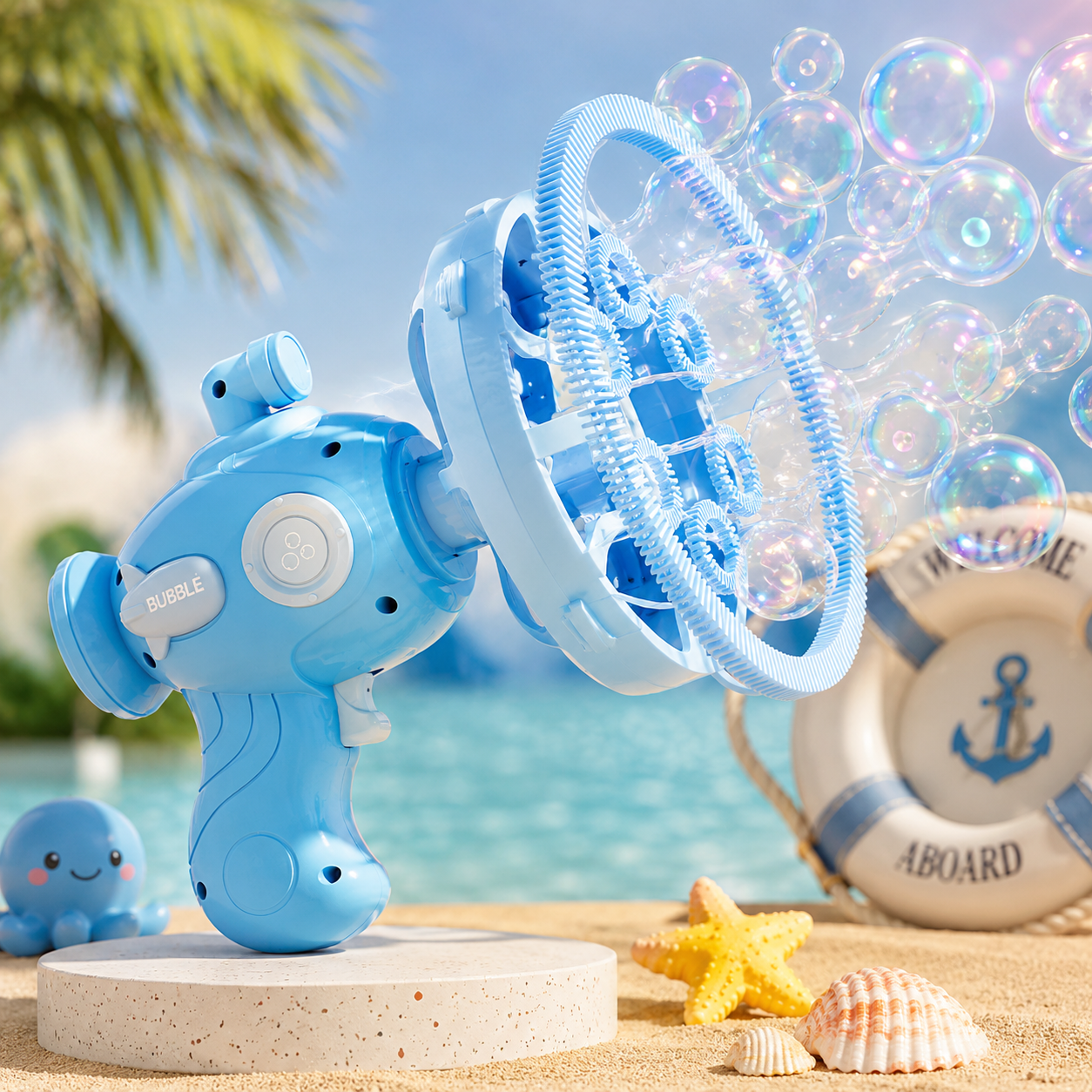Handheld Electric Bubble Machine for Children