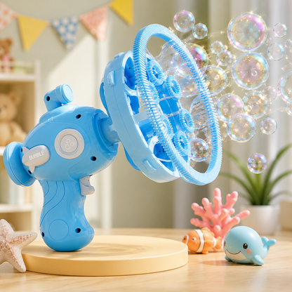 Handheld Electric Bubble Machine for Children