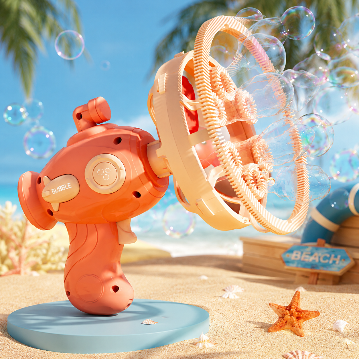 Handheld Electric Bubble Machine for Children
