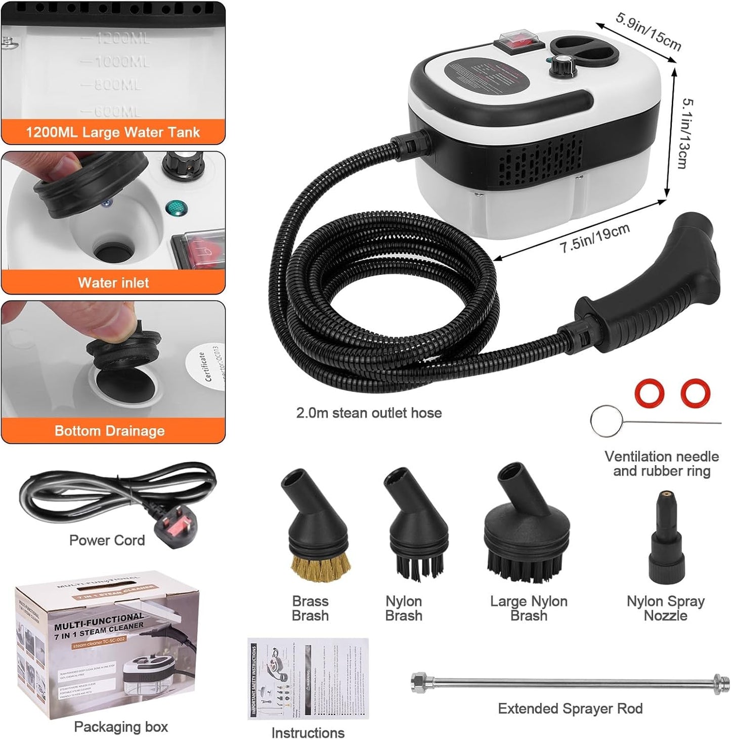 Household Steam Cleaning Machine